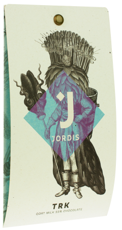 Mléčná čokoláda 55% s kozím mlékem  50g