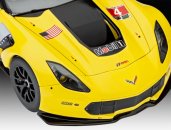 Plastikový model závodního auta Corvette C7.R