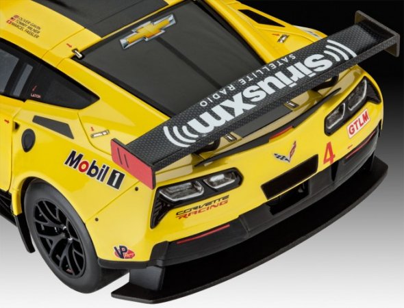 Plastikový model závodního auta Corvette C7.R