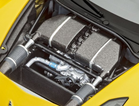 Plastikový model závodního auta Corvette C7.R